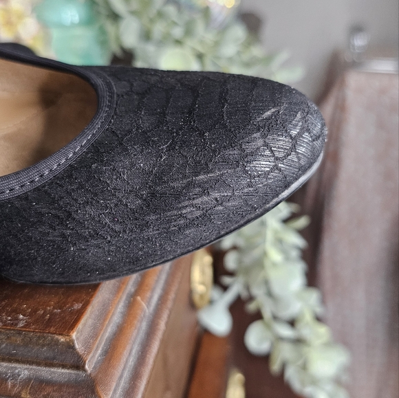 Sz 8 Naturalizer suede feel snakeskin look heels - Picture 7 of 10